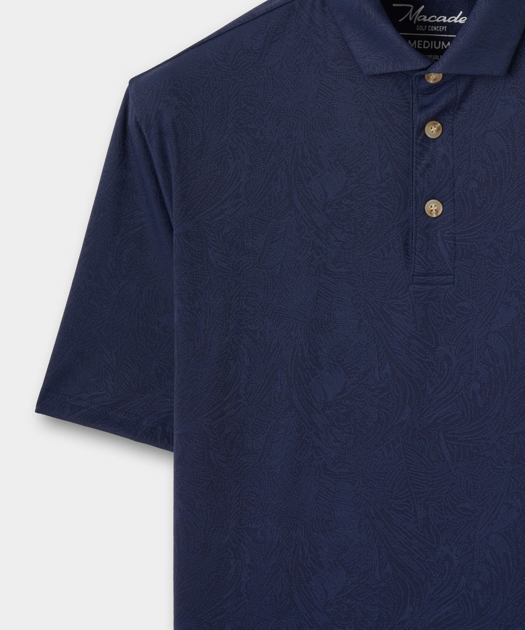 Men's Paisley Core Polo Shirt - Navy – 6EZ Group B2B Portal