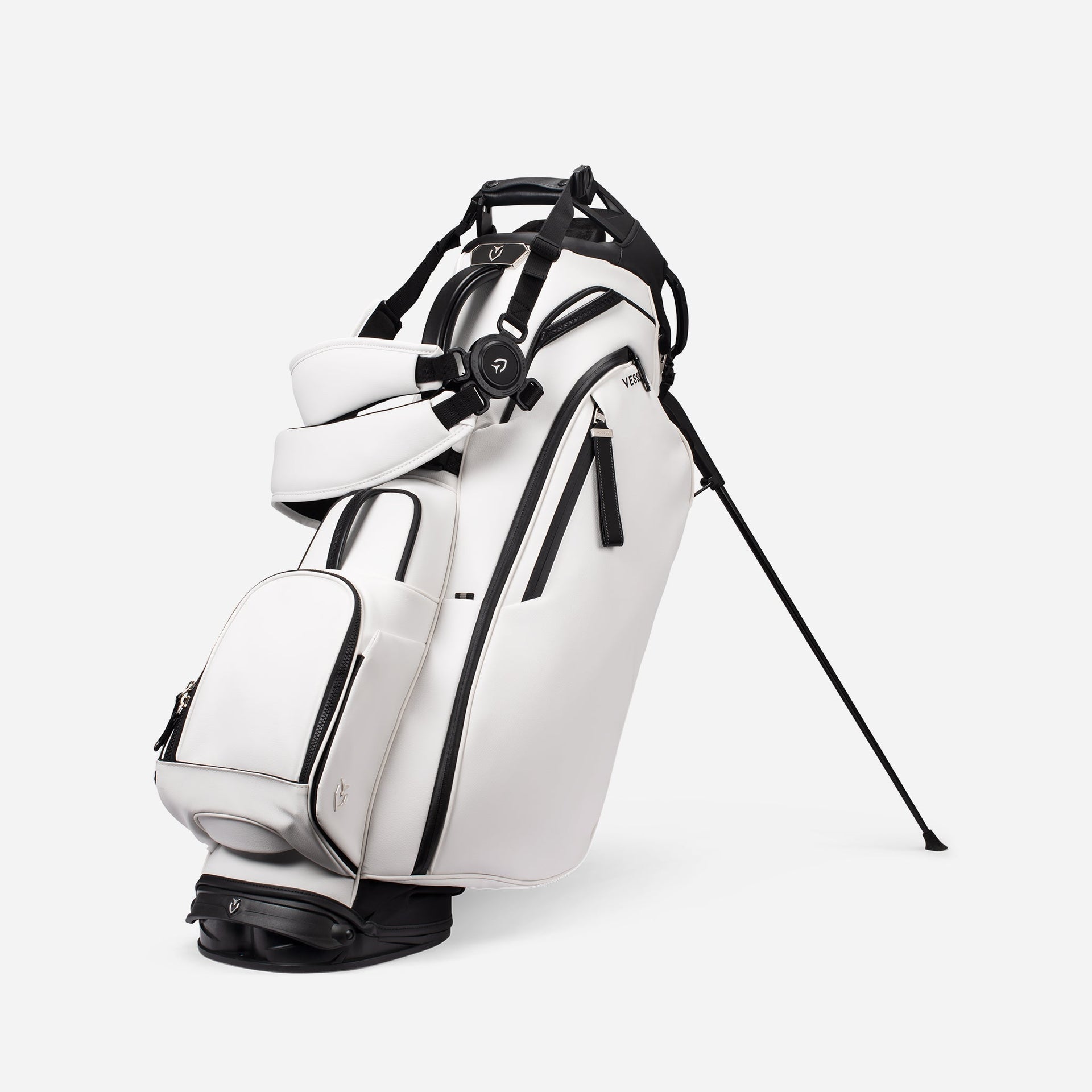 Player V Pro Stand in Pebbled White